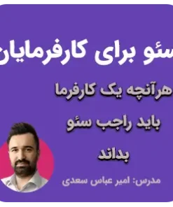 دوره سئو برای کارفرمایان
