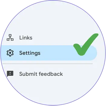 آموزش جامع سرچ کنسول بخش settings